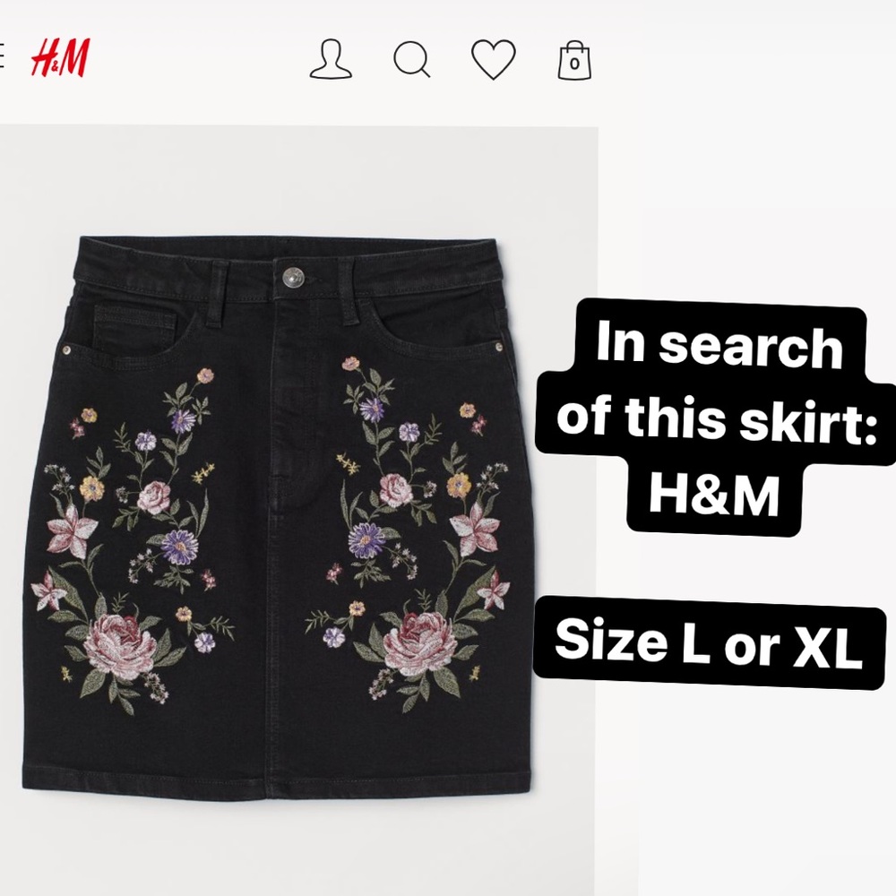 IN SEARCH OF THIS SKIRT